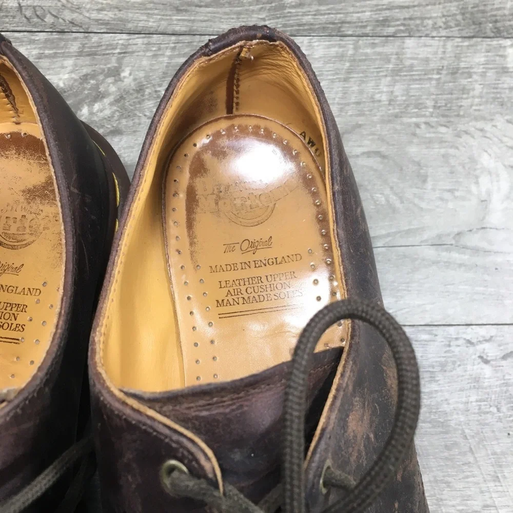 Dr. Doc Martens 1561 England Chunky Crazy Horse Leather Women’s Shoes Vintage 7